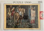 Image of the puzzle 1500, Educa, The Failure of Sir Gawaine, by Sir Edward Burne-Jones, Factory Sealed, Picture of the box