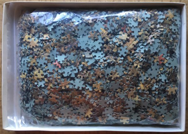 Image of the puzzle 3000, Dujardin, La Chasse au Cerf, Bernard van Orley, Complete, Picture of the bag