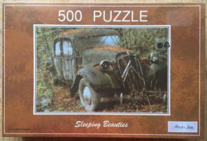 Image of the puzzle 500, PTZ, Citroën Traction Avant 1935-1957, Factory Sealed, Picture of the box