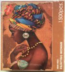 Image of the puzzle 1500, Shunshun, Painting Woman, Factory Sealed, Picture of the box