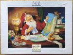 Image of the puzzle 500, Nathan, Santa Claus on his Rounds, by Lesley Hammett, Complete, Picture of the box