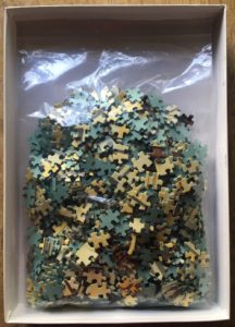 Image of the puzzle 1000, Nathan, Bébé adopte un Petit Frère, Complete, Picture of the bag