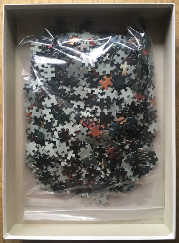 Image of the puzzle 1000, Schmidt, Memories, Luc Genot, Complete, Picture of the bag