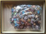 Image of the puzzle 1000, Schmidt, Italian Cafe, Thomas Kinkade, Complete, Picture of the bag