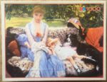 Image of the puzzle 1000, MB, Quiet, James Tissot, Complete, Picture of the box