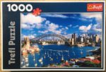 Image of the puzzle 1000, Trefl, Port Jackson, Sydney, Complete, Picture of the box