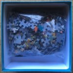 Image of the puzzle 500, Gibsons, Spirit of the Fifties, by Robert Opie, Complete, Picture of the bag