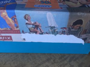 Image of the puzzle 500, Gibsons, Spirit of the Fifties, by Robert Opie, Complete, Detail of the box