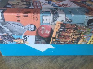 Image of the puzzle 500, Gibsons, Spirit of the Fifties, by Robert Opie, Complete, Detail of the box