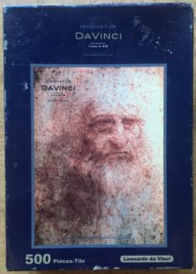 Image of the puzzle 500, EMS, Da Vinci, The Innovator, Complete, Picture of the box