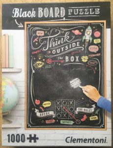 Image of the puzzle 1000, Clementoni, Think Outside the Box, Picture of the box