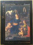 Image of the puzzle 1000, Clementoni, Virgin of the Rocks, by Leonardo da Vinci, Sealed Bag, Picture of the box