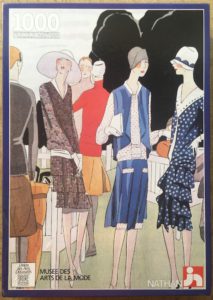 Image of the puzzle 1000, Nathan, Women of Fashion, Complete, Picture of the box