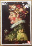 Image of the puzzle 1000, Nathan, Spring, by Giuseppe Arcimboldo, Complete, Picture of the box