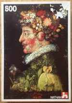 Image of the puzzle 1000, Nathan, Spring, by Giuseppe Arcimboldo, Complete, Picture of the box