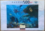 Image of the puzzle 500, Nathan, Aquarium, Complete, Picture of the box