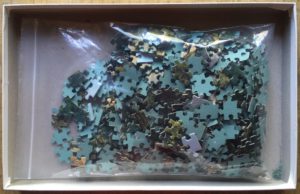 Image of the puzzle 500, Schmidt, In the Black Forest, by Reinhold Kirsch, Complete, Picture of the bag