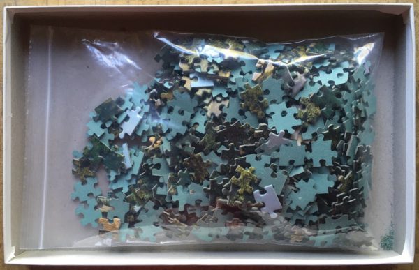 Image of the puzzle 500, Schmidt, In the Black Forest, by Reinhold Kirsch, Complete, Picture of the bag
