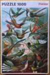 Image of the puzzle 1000, Piatnik, Art Forms in Nature: Trochilidae, Hummingbirds, by Ernst Haeckel, Factory Sealed, Picture of the box