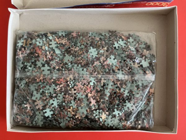 Image of the puzzle 3000, Hestair, Ommeganck, Denis van Alsloot, Sealed Bag, Picture of the bag
