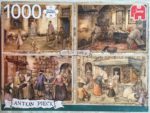 Image of the puzzle 1000, Jumbo, Bakers from the 19th Century, Anton Pieck, Factory Sealed, Picture of the box