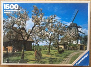 Image of the puzzle 1500, Ravensburger, Windmills, Complete, Picture of the box