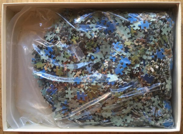 Image of the puzzle 1500, Ravensburger, Windmills, Complete, Picture of the bag