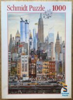 Image of the puzzle 1000, Schmidt, The Big Apple, François Zenner, Complete, Picture of the box