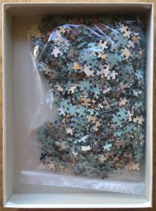 Image of the puzzle 1000, Schmidt, The Big Apple, François Zenner, Complete, Picture of the bag