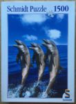 Image of the puzzle 1500, Schmidt, Dolphins, Tim Davis, Complete, Picture of the box
