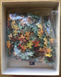 Image of the puzzle 500, Nathan, Aries, by Linda Garland, Complete, Picture of the bag