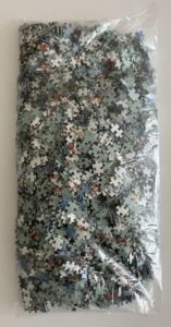 Image of the puzzle 4000, Heye, Napoleon's Winter Games, by Loup, Sealed Bag, Picture of the bag