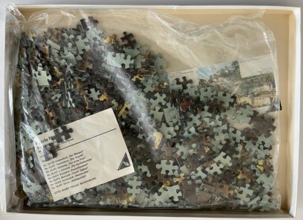 Image of the puzzle 750, Ravensburger, Night Watch, Rembrandt, Sealed Bag, Picture of the bag