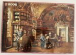 Image of the puzzle 2000, Jumbo, In the Library, Johann Hamza, Factory Sealed, Picture of the box