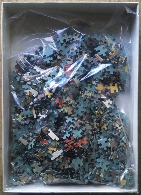 Image of the puzzle 1000, Nathan, The Tramway of St. Germain, Complete, Picture of the bag