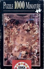 Image of the puzzle 1000, Educa, Triumph of Saint Ignatius (Miniature), by Andrea Pozzo, Complete, Picture of the box