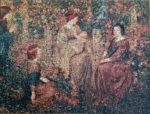 Image of the puzzle 1000, MB, The Child, by Thomas Edwin Mostyn, Complete, Picture of the puzzle