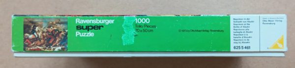 Image of the puzzle 1000, Ravensburger, Napoleon at the Battle of Abukir, by Antoine-Jean Gros, Complete, Picture of the box