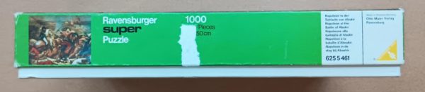 Image of the puzzle 1000, Ravensburger, Napoleon at the Battle of Abukir, by Antoine-Jean Gros, Complete, Picture of the box