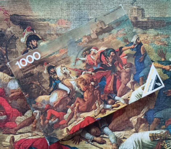 Image of the puzzle 1000, Ravensburger, Napoleon at the Battle of Abukir, by Antoine-Jean Gros, Complete, Picture of the box