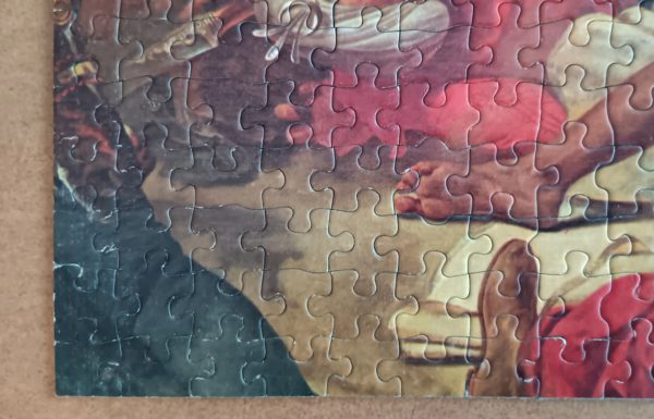 Image of the puzzle 1000, Ravensburger, Napoleon at the Battle of Abukir, by Antoine-Jean Gros, Complete, Detail of the puzzle