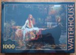 Image of the puzzle 1000, D-Toys, The Lady of Shalott, Waterhouse, Factory Sealed, Picture of the box