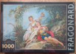 Image of the puzzle 1000, D-Toys, Happy Lovers, by Fragonard, Factory Sealed, Picture of the box