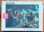 Image of the puzzle 2000, Druon, Family Reunion, Frédéric Bazille, Factory Sealed, Picture of the box