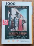 Image of the puzzle 1000, Druon, Compagnie Wagon-Lits, by by William Spencer Bagdatopoulos, Factory Sealed, Picture of the box