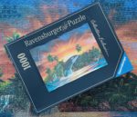 Image of the puzzle 1000, Ravensburger, Island Paradise, Christian Riese Lassen, Complete, Picture of the box