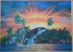 Image of the puzzle 1000, Ravensburger, Island Paradise, Christian Riese Lassen, Complete, Picture of the puzzle
