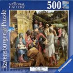 Image of the puzzle 500, Ravensburger, The Adoration of the Kings, by Vincenzo Foppa, Complete, Picture of the box