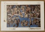 Image of the puzzle 3000, Clementoni, Universal Judgement, by Michelangelo, Factory Sealed, Picture of the box
