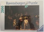 Image of the puzzle 2000, Ravensburger, The Night Watch, Rembrandt, Factory Sealed, Picture of the box